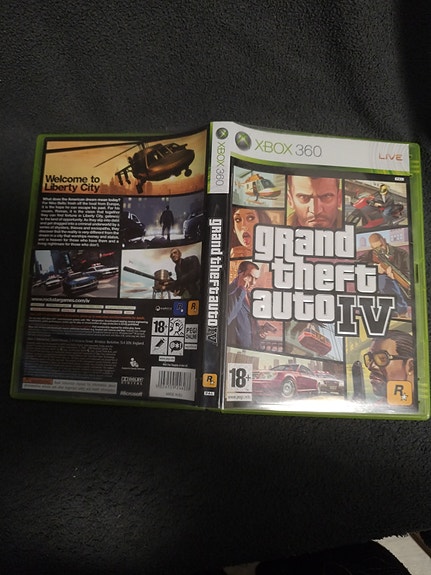 Xbox 360 Grand Theft Auto IV peli