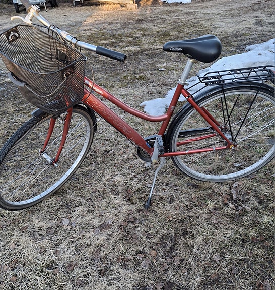 Tunturi naisten kaupunkipyörä 28" runko M