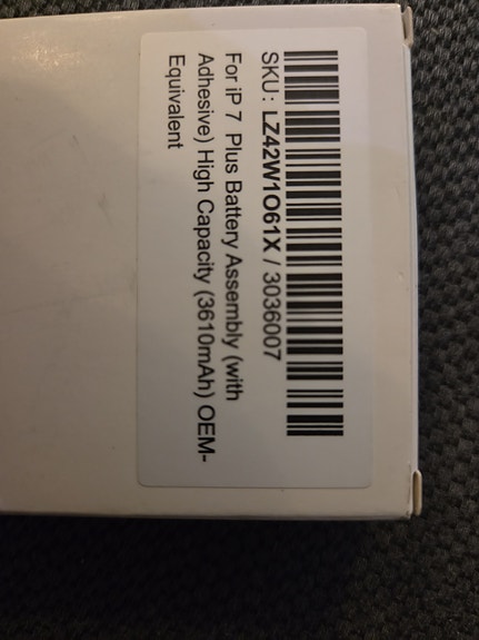 Apple iPhone 7 Plus akku 3610mAh