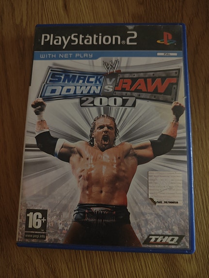 WWE SmackDown vs. Raw 2007 PS2 CIB