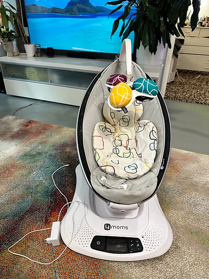 4moms MamaRoo sitteri vauvalle, harmaa