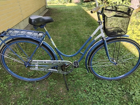 Mummopyörä 28" 1960 luvulta Made in Stockholm