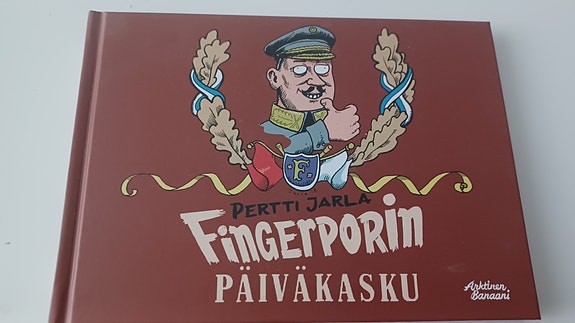 Pertti Jarla Fingerporin Päiväkasku sarjakuvakirja