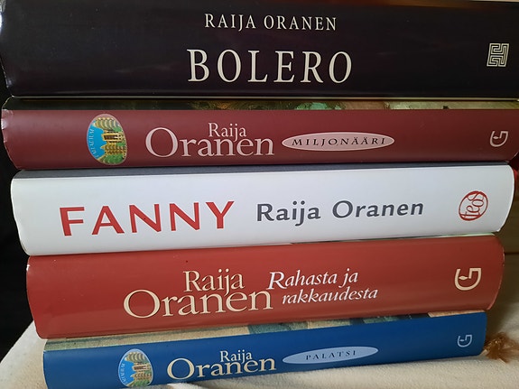 Raija Oranen -kirjoja