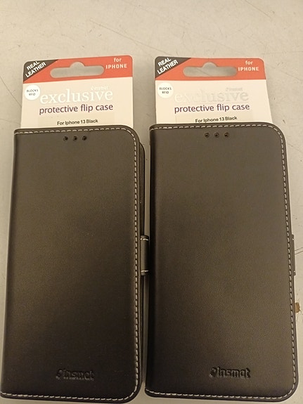 Apple iPhone 13-suojakotelo flip cover musta