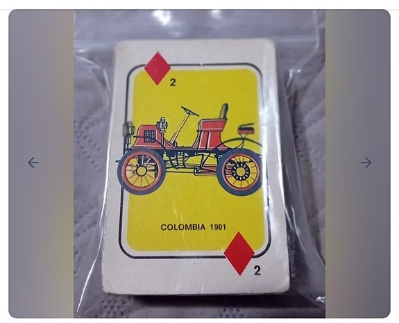 Vanhat autot pelikortit