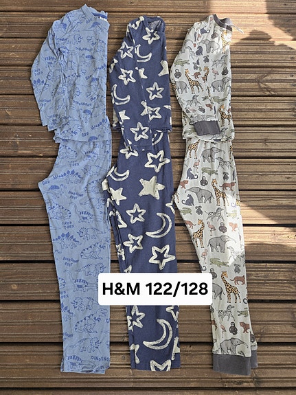 Pyjamapaketti pojalle 122/128