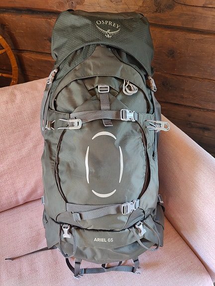 Osprey Ariel 65, kerran käytetty