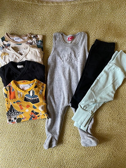 Vaatepaketti unisex koko 68