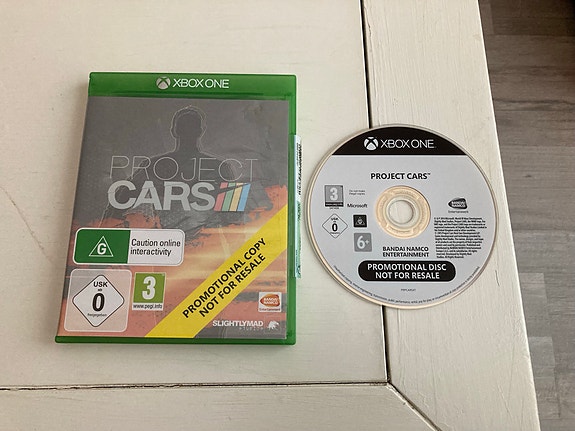 Promopeli Project CARS Xbox One