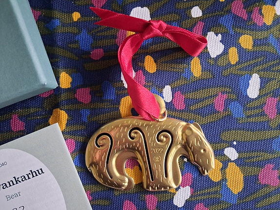 Kalevala joulukuusenkoriste Kalevan Karhu koriste