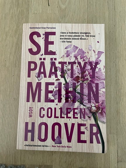 Colleen Hoover: Se päättyy meihin -kirja