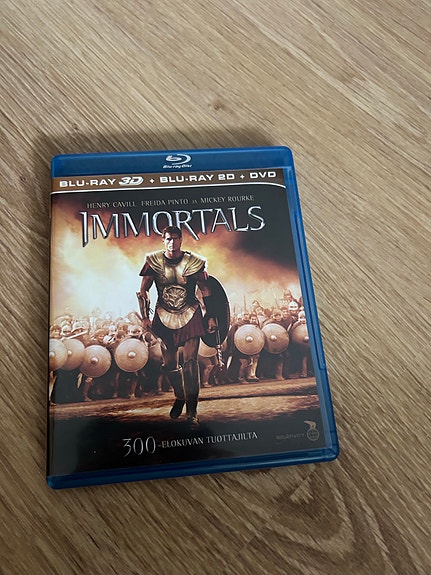 Immortals Blu-ray 3D + Blu-ray + DVD elokuva