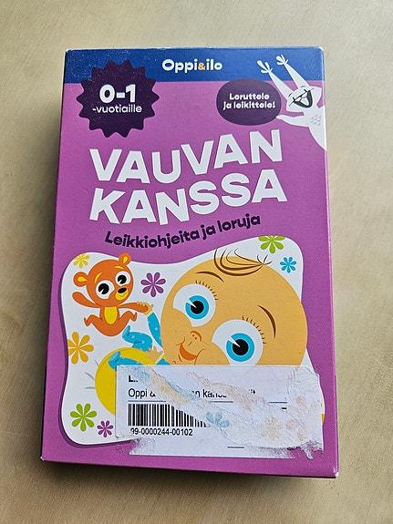Oppi & Ilo vauvan leikki kortit