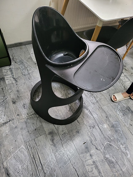 Stokke lasten tuoli syöttötuoli musta