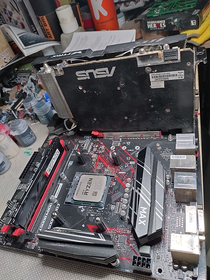 Ryzen 5 3600X + MSI B450 Gaming Plus + Asus GTX 960+ HyperX DDR4 1x16gb