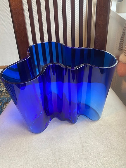 Iittala Aalto maljakko koboltinsininen