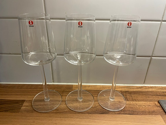 Iittala Essence valkoviinilasit