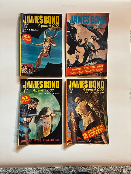 James Bond Agentti 007 -sarjakuvalehdet 1970-luku