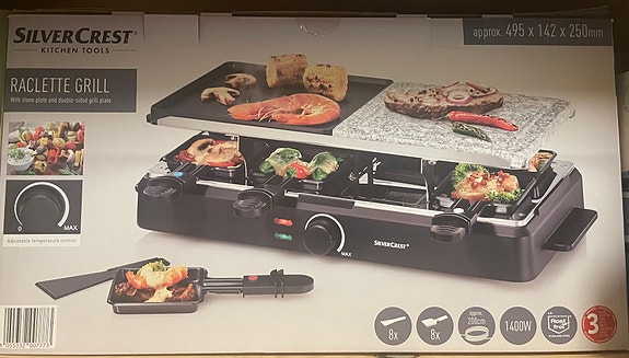 SilverCrest raclette-grilli Pöytägrilli