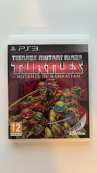 Teenage Mutant Ninja Turtles Mutants in Manhattan PS3-peli