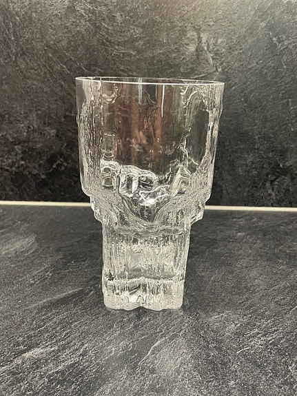 Tapio Wirkkala Minerva 17cm maljakko kirkas