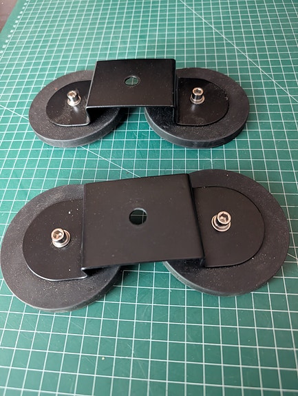 Magneettikiinnike PURELUX Pro Magnet Horizontal (2 kpl)