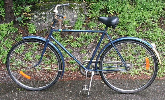 Vanha Hermes vaihdepyörä 28"