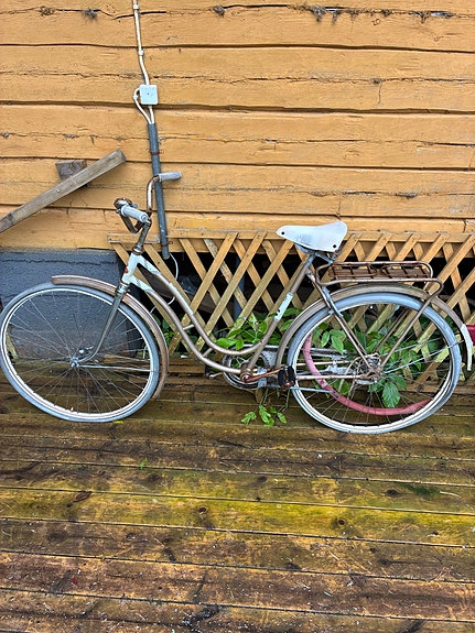 Solifer naisten 60 luvun kaupunkipyörä 28" runko L