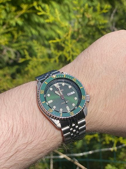 Seiko 5 SRPD63K1 rannekello