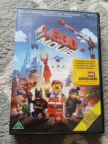 The Lego Movie DVD elokuva