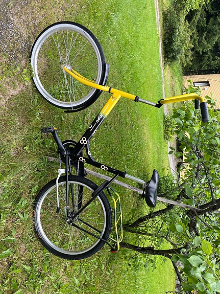 Helkama lasten polkupyörä 24" keltamusta