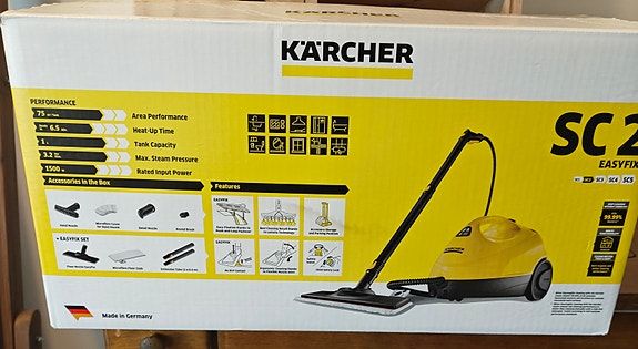 Kärcher höyrypesuri