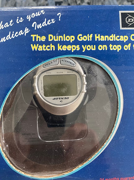 Dunlop Golf Handicap Computer Watch golfkello