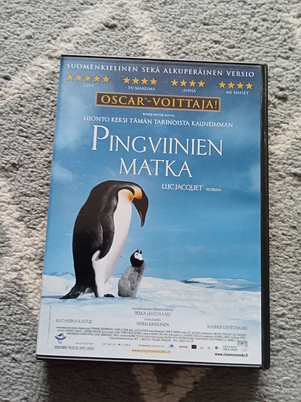Pingviinien matka DVD-elokuva