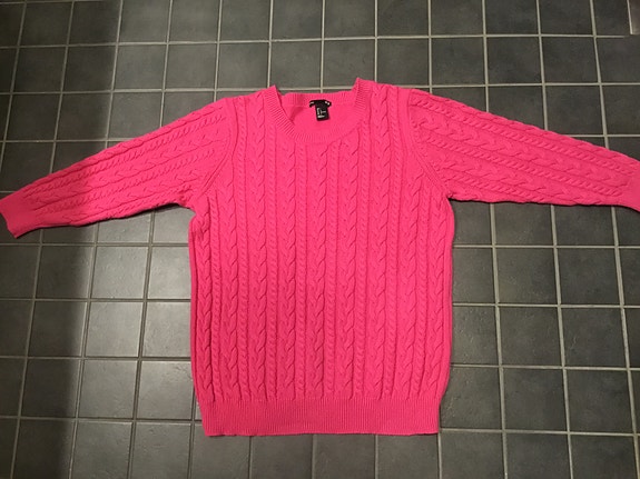Pinkki neule