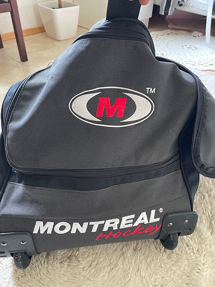 Montreal hockey varustekassi musta