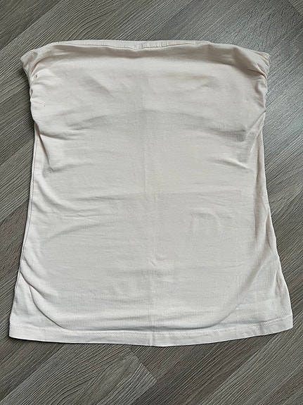 H&M tuubitoppi toppi S vaalean persikka nude