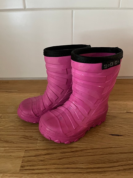 Nokian lasten kumisaappaat koko 22 pinkki