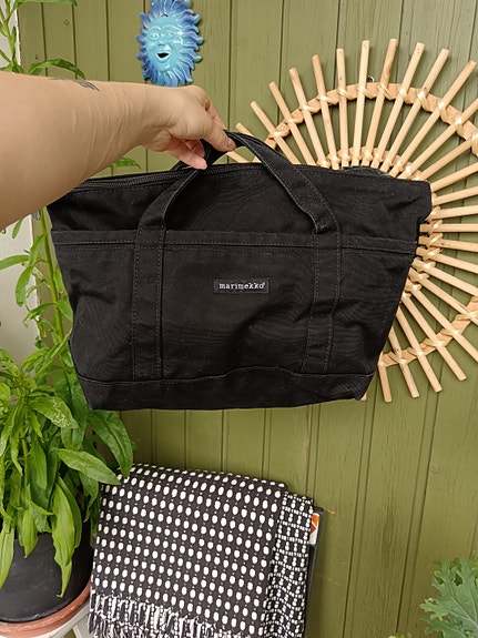 Marimekko musta laukku