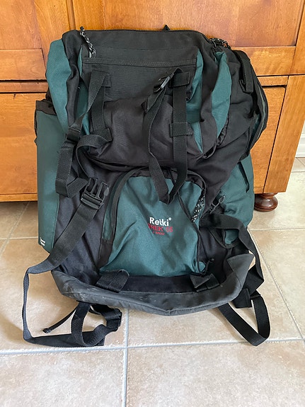 Retki Trek 55 rinkka vihreä-musta
