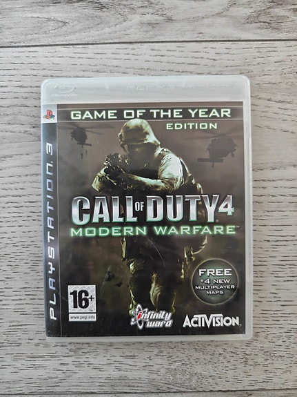 Call Of Duty 4: Modern Warfare GOTY Edition (PS3) (CIB)