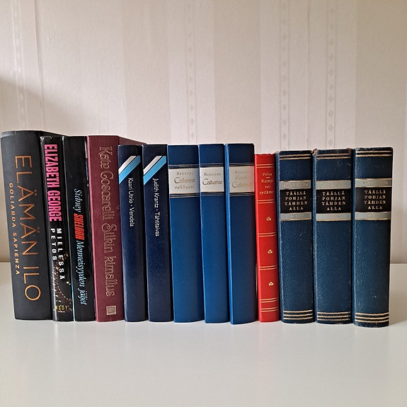 Täällä Pohjantähden alla trilogia ja 10 eri kirjailijoiden teosta kirjaa