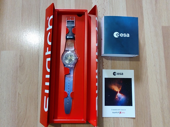 Swatch SXY ESA, European Space Agency kello