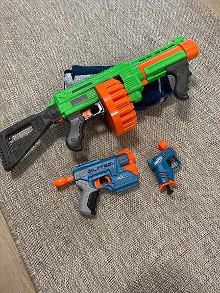Nerf-leikkipyssyt