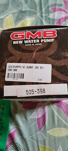 Vesipumppu