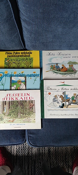 5 kpl Elsa Beskow lastenkirjoja