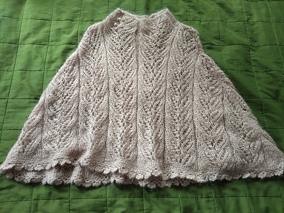 Mohair Poncho