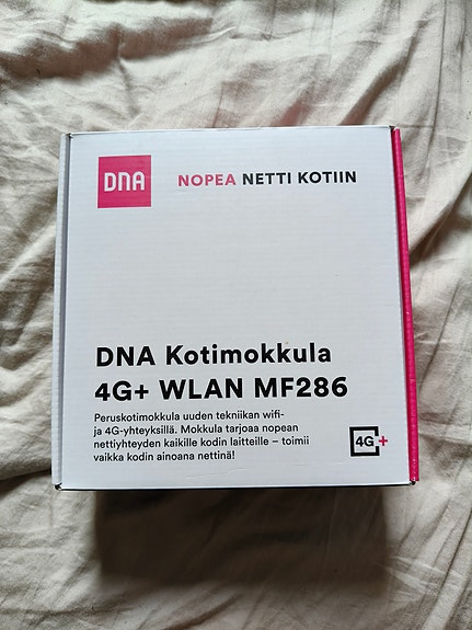 ZTE MF286A 4G WLAN -mokkula / reititin. Kuin uusi!
