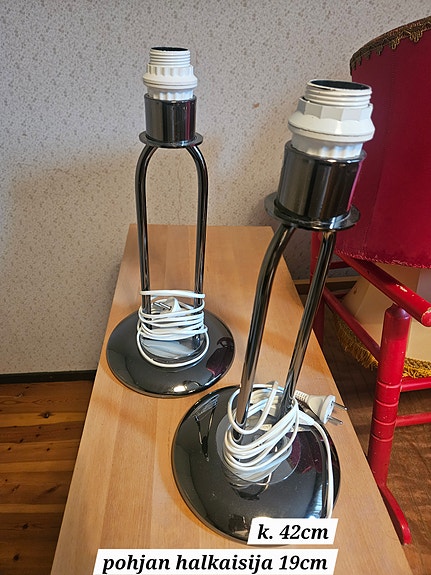 pöytävalaisin 2 kpl, pöytälamppu